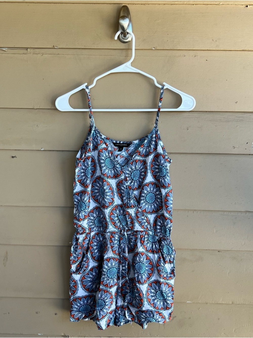 Banana Republic Factory Medallion Print Romper Size XS